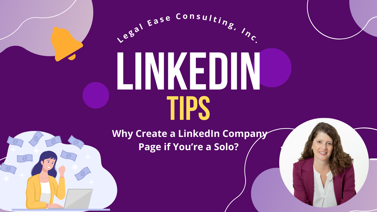 why create a linkedin company page if you're a solo